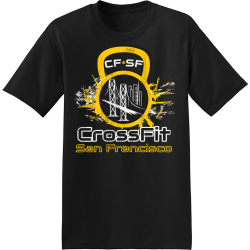 Crossfit San Francisco - Workout T-shirt Design T-Shirt Design - 4291