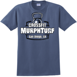 Crossfit Murphturf San Diego, Ca - Workout T-shirt Design T-Shirt Design - 4298