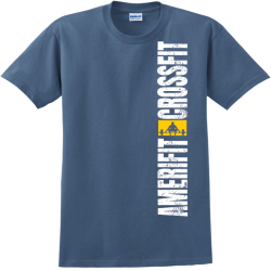 Amerifit Crossfit - Workout T-shirt Design T-Shirt Design - 4300