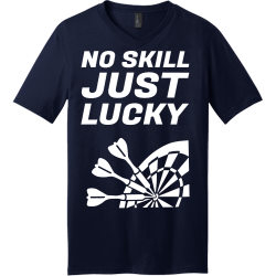 No Skill Just Lucky - Darts T-shirt Design T-Shirt Design - 3126