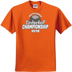 Dodgeball Championship Youth League - Dodgeball T-shirt Design T-Shirt Design - 3209