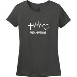 Faith.hope.love - Christian T-shirt Design T-Shirt Design - 3833