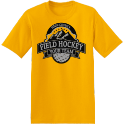 Field Hockey - Field Hockey T-shirt Design T-Shirt Design - 3237