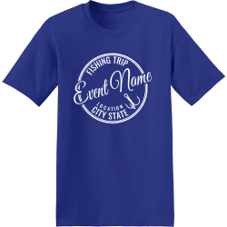 Fishing Trip Event - Fishing T-shirt Design T-Shirt Design - 4089