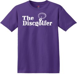 The Discgolfer - Frisbee Golf T-shirt Design T-Shirt Design - 3284