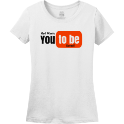 God wants you to be saved - Christian T-shirts