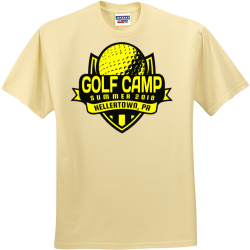 Golf Camp Hellertown, Pa  T-Shirt Design - 2936