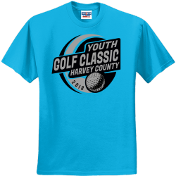 Youth Golf Classic Harvey County T-Shirt Design - 2919