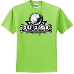 Golf Classic Reno County Youth League T-Shirt Design - 2923