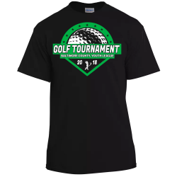 Golf Tournament Baltimore County T-Shirt Design - 2909