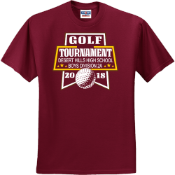 Golf Tournament - Golf T-shirt Design T-Shirt Design - 2916
