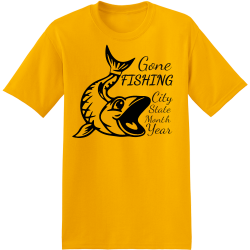 Fishing Event - Fishing T-shirt Design T-Shirt Design - 4086
