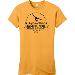 Gymnastics Championship- Gymnastics T-shirt Design T-Shirt Design - 3061