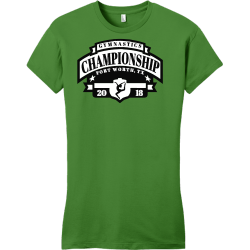 Gymnastics Championship Fort Worth, Tx - Gymnastics T-shirt Design T-Shirt Design - 3064