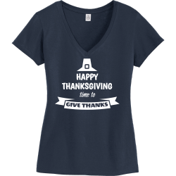 Happy Thanksgiving Time To Give Thanks - Thanksgiving T-shirts