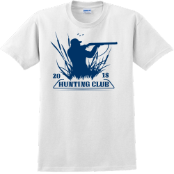 Hunting Club - Hunting T-shirt Design T-Shirt Design - 3013