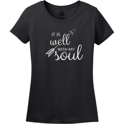 It Is Well With My Soul - Christian T-shirt Design T-Shirt Design - 3842