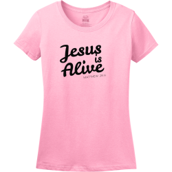 Jesus Is Alive Matthew 28:6 - Christian T-shirt Design T-Shirt Design - 3844