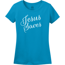 Jesus Saves - Christian T-shirt Design T-Shirt Design - 3849