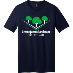 Green Queens Landscape - Landscaping T-shirt Design T-Shirt Design - 3310