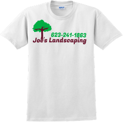 Joe's Landscaping - Landscaping T-shirt Design T-Shirt Design - 3259