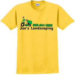 Joe's Landscaping - Landscaping T-shirt Design T-Shirt Design - 3260