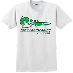 Joe's Landscaping - Landscaping T-shirt Design T-Shirt Design - 3263