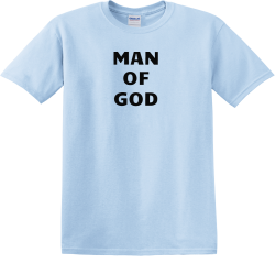 Man Of God - Christian T-shirt Design T-Shirt Design - 3906