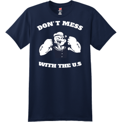Don't Mess With The U.s - Navy T-shirt Design T-Shirt Design - 4208