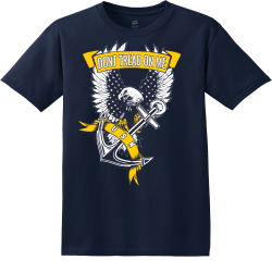 Dont Tread On Me Usn - Navy T-shirt Design T-Shirt Design - 4204