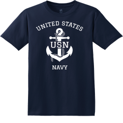 United States Navy Usn - Navy T-shirt Design T-Shirt Design - 4194