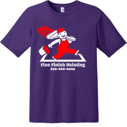 Fine Finish Painting - Painting T-shirt Design T-Shirt Design - 3337