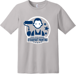 Steadfast Painting - Painting T-shirt Design T-Shirt Design - 3339