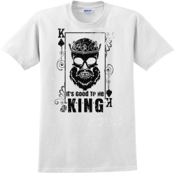 It's Good To He King - Poker Party T-shirt Design T-Shirt Design - 4279