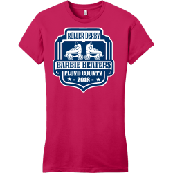 Roller Derby Barbie Beaters Floyd County - Roller Derby T-shirt Design T-Shirt Design - 3009