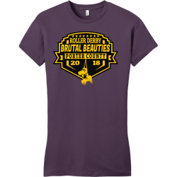 Roller Derby Brutal Beauties Porter County - Roller Derby T-shirt Design T-Shirt Design - 3011