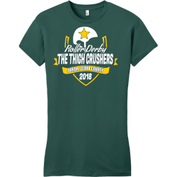 Roller Derby The Thigh Crushers Junior Cobb County - Roller Derby T-shirt Design T-Shirt Design - 29
