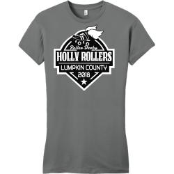 Holly Rollers Roller Derby Lumpkin County - Roller Derby T-shirt Design T-Shirt Design - 2999