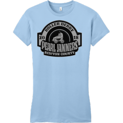 Roller Derby Pearl Jammers Newton County - Roller Derby T-shirt Design T-Shirt Design - 3000