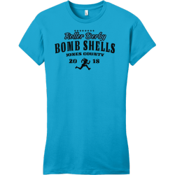 Roller Derby Jones County Bomb Shells - Roller Derby T-shirt Design T-Shirt Design - 3033