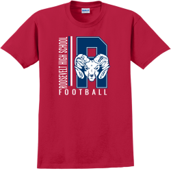 Roosevelt High School Football - Teamwear T-shirts