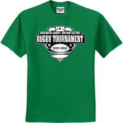 Deschutes County, Eastern Section Rugby Tournament Youth League - Rugby T-shirt Design T-Shirt Desig