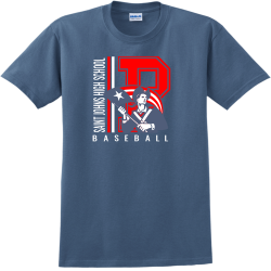 Patriots Baseball T-Shirt Design - 4026