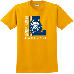 Lions Baseball T-Shirt Design - 4025