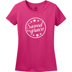 Grace Saved By - Christian T-shirt Design T-Shirt Design - 3835