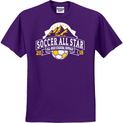 Soccer All Star - Soccer T-shirt Design T-Shirt Design - 2857
