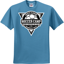 Soccer Camp South Florida  - Soccer T-shirt Design T-Shirt Design - 2863