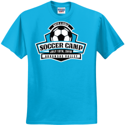 Soccer Camp Arkansas Valley - Soccer T-shirt T-Shirt Design - 2862