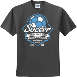 Soccer Championship - Soccer T-shirt Design T-Shirt Design - 2819