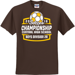 Soccer Championship - Soccer T-shirt Design T-Shirt Design - 2820